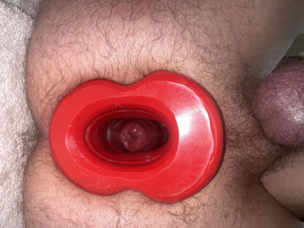 Anal prolapse in oxball ff pighole #6