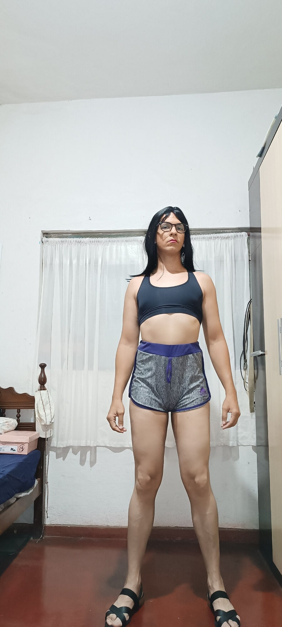 Sakura Nakamura Shorts jeans  And Shorts Gym  #56