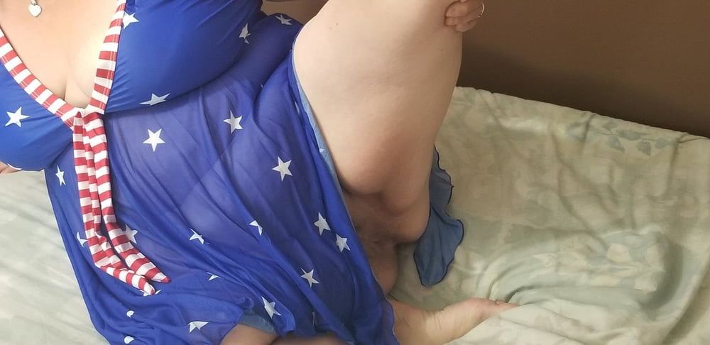 Sexy BBW 4th of July Pussy #19