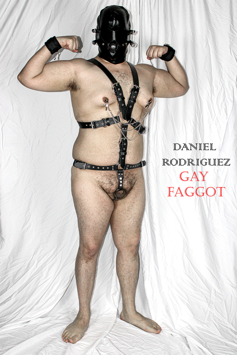 DANIEL RODRIGUEZ GAY FAGGOT LEATHER #5
