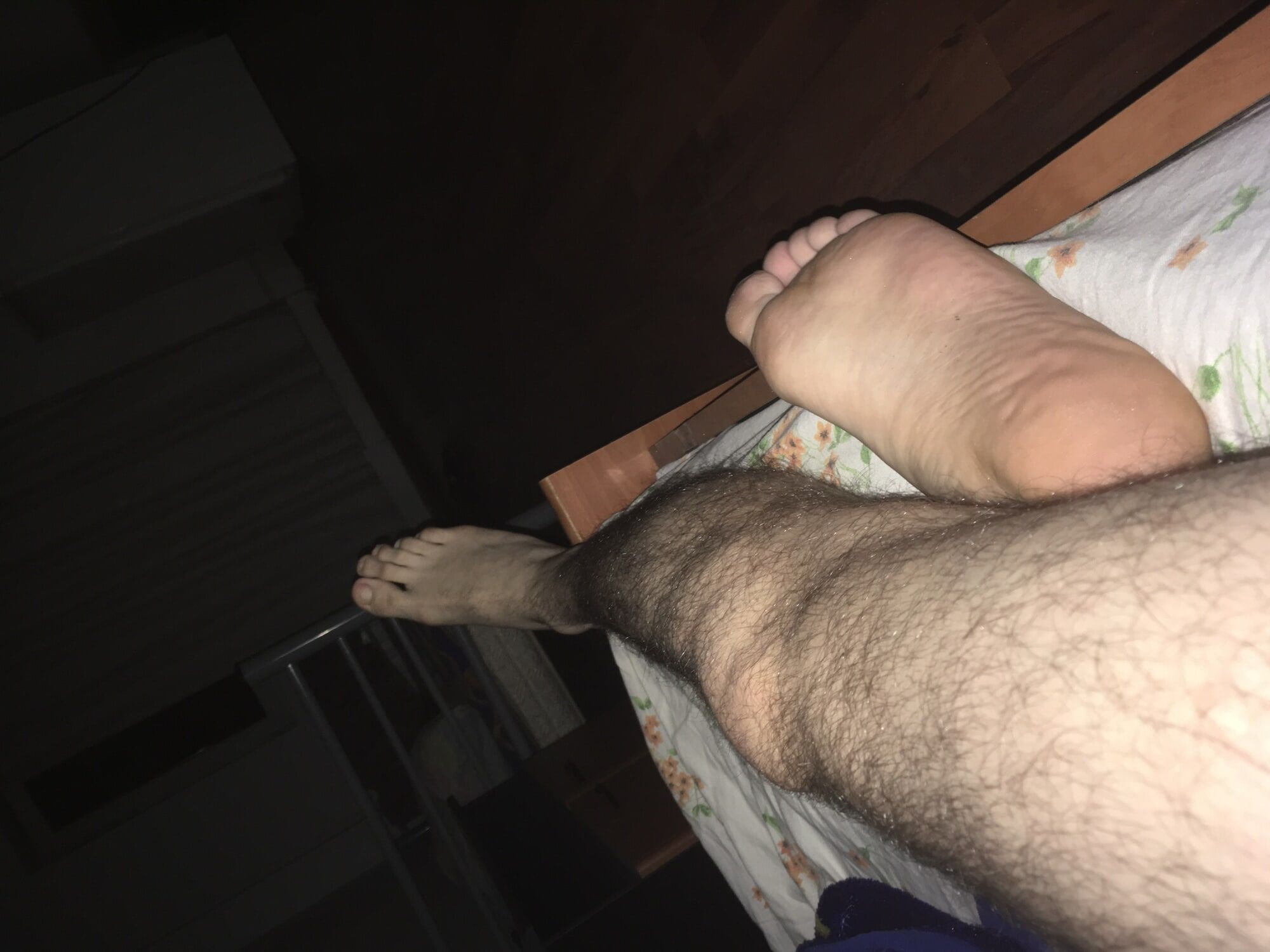 My foreskin dick and feet. #2