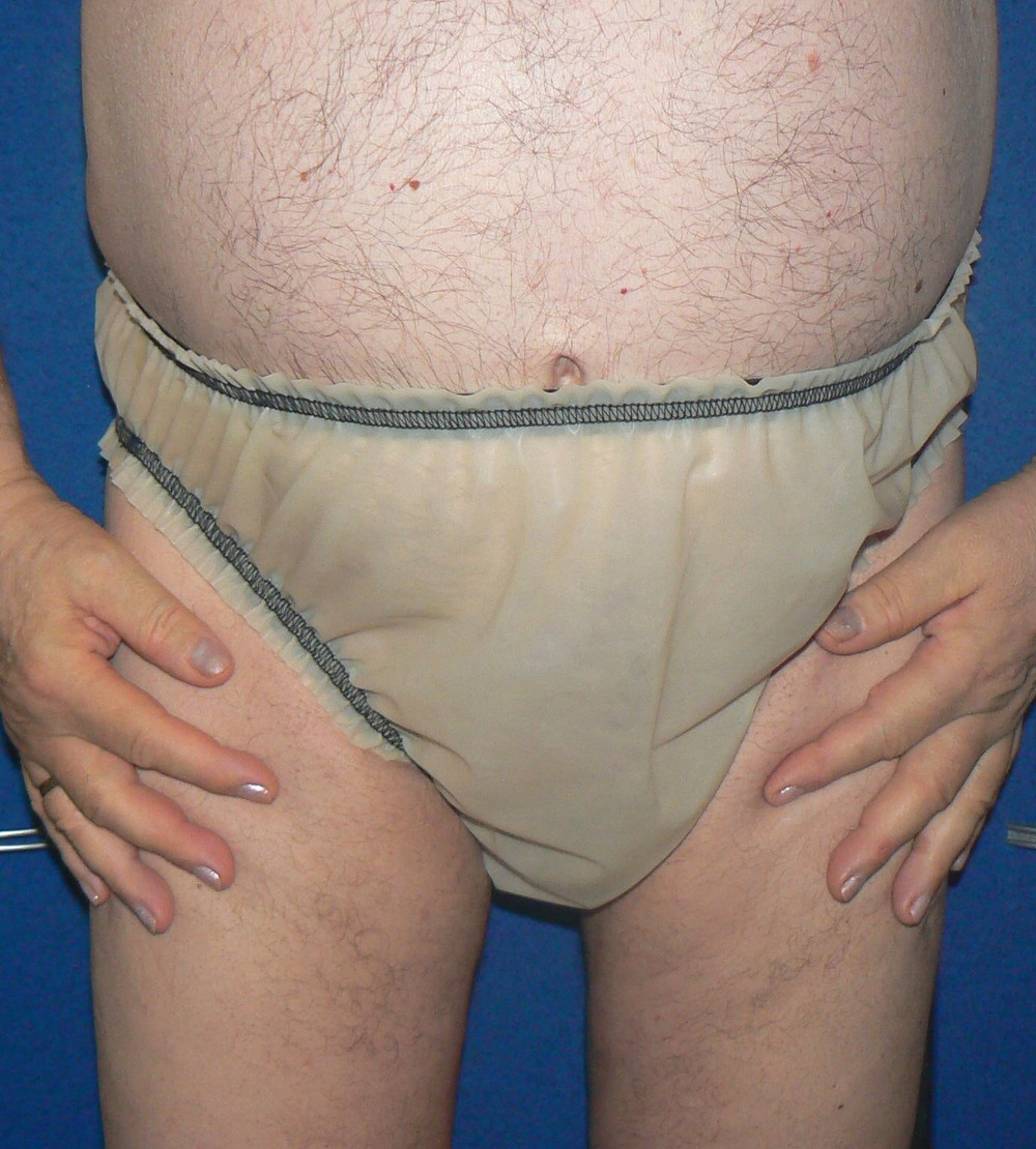 Gummibub in clear Rubber Pants #6