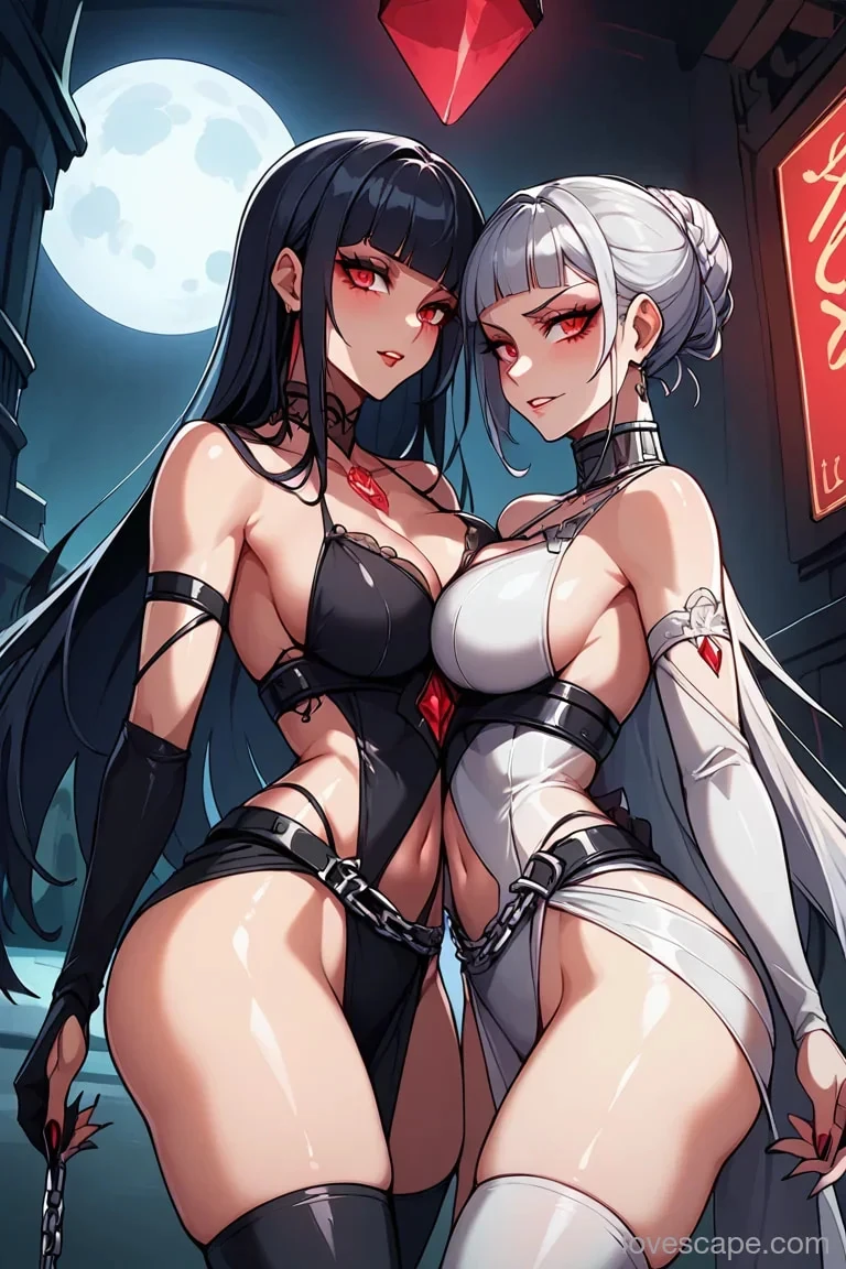 These Lesbian Babes Get Kinky #2
