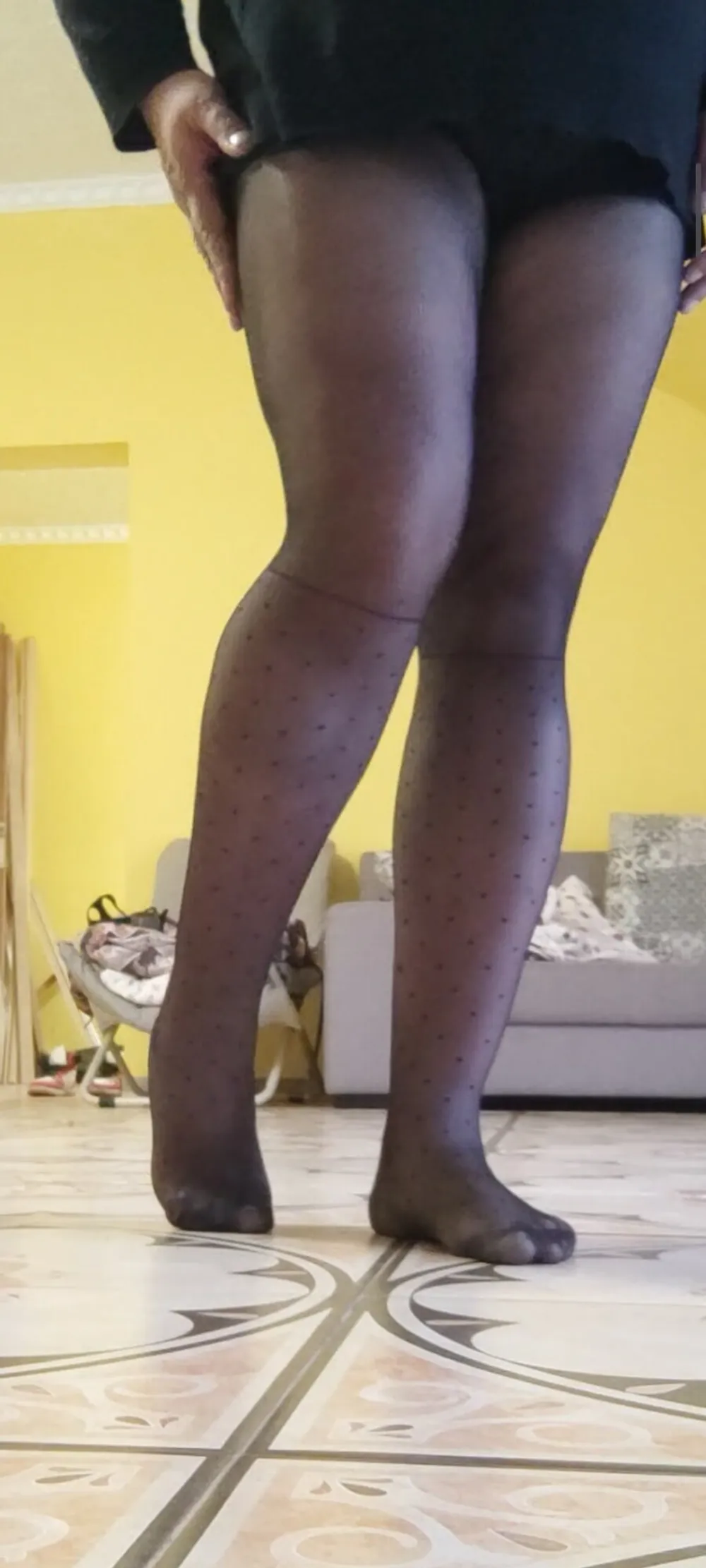 Black pantyhose #9