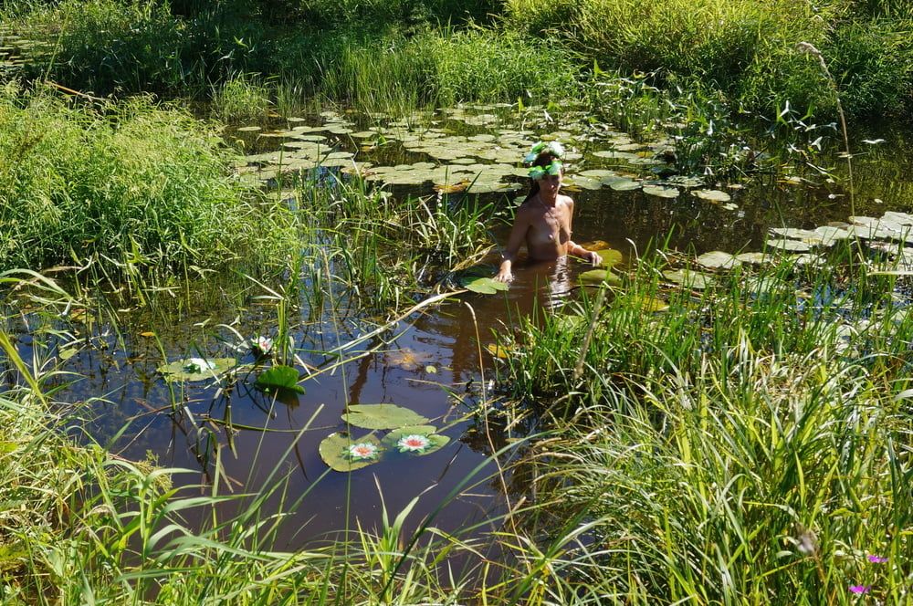 Nude in lazy river #33