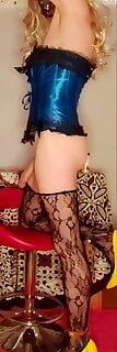 Blue corsett set #16