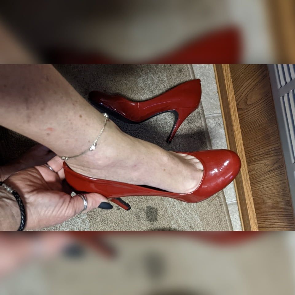 high heels - red pumps #4