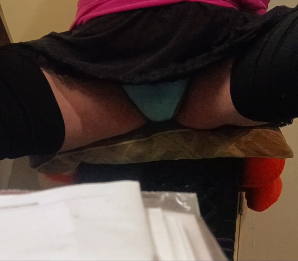 Secret pix from under the table  #19