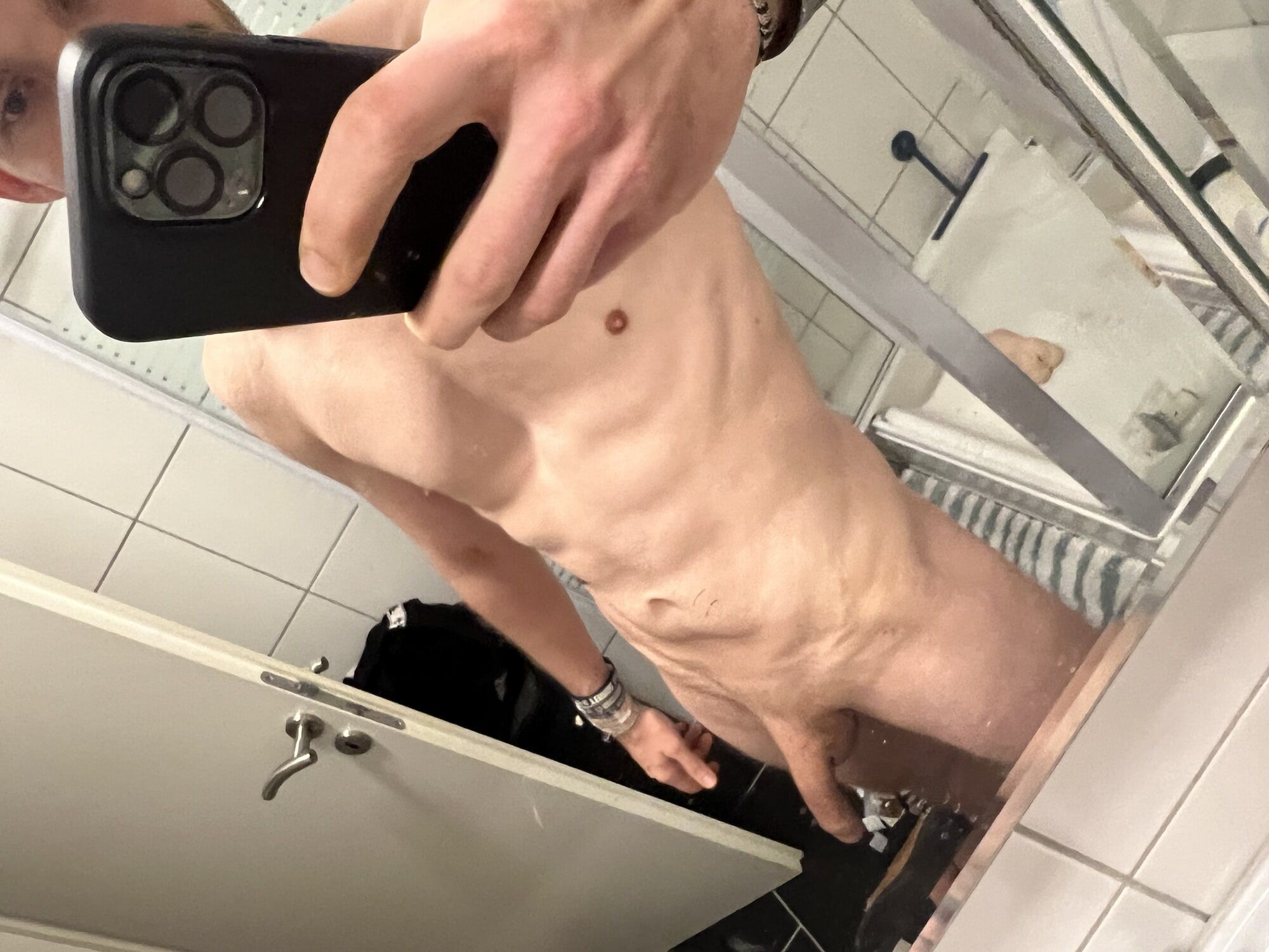 Young Amateur casual German Boy with Small limp cock #6