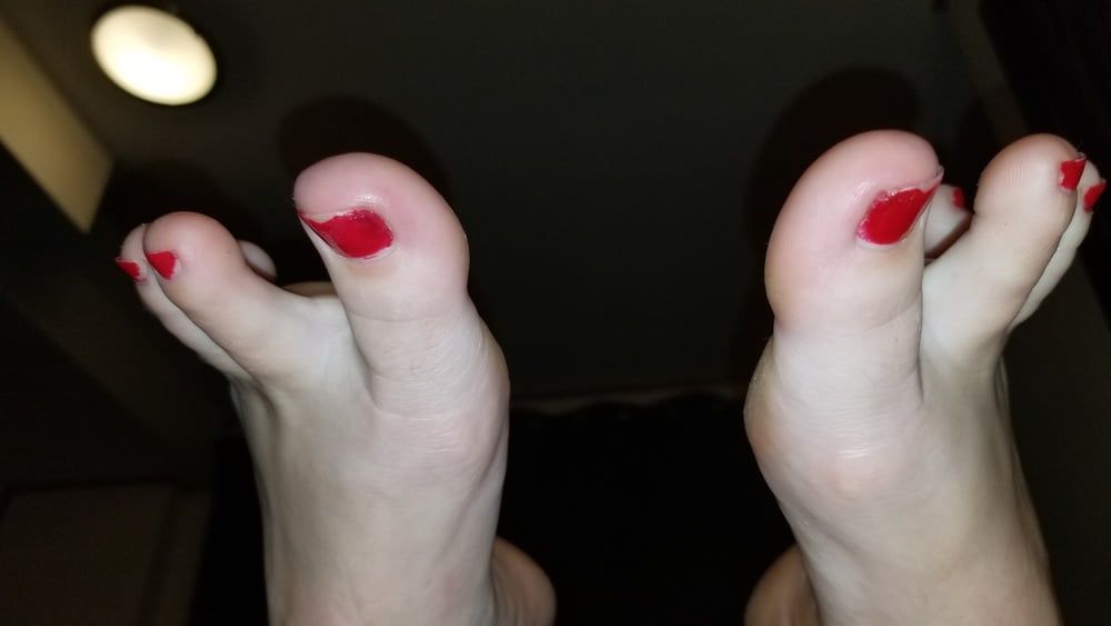 Jens red toes & soles #4