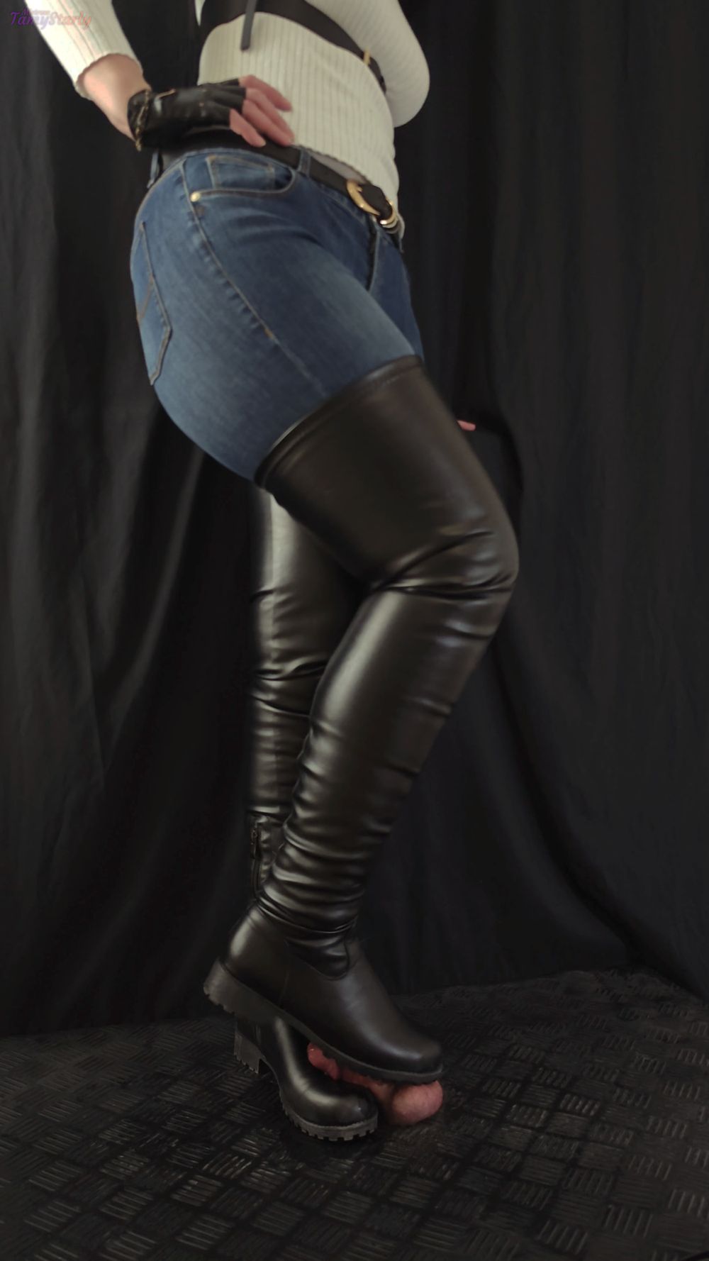 Thigh High Riding Boots Session #12