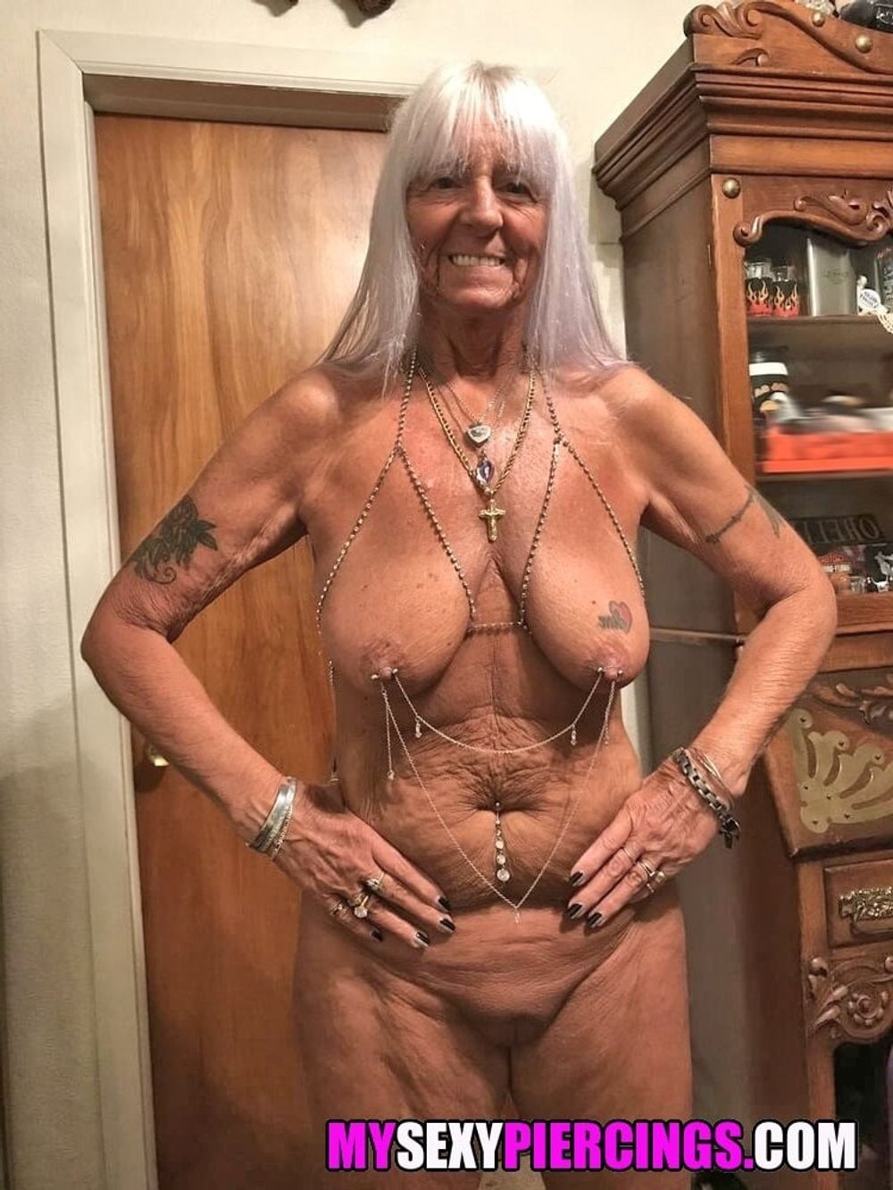 My sexy Piercings - Hot pierced granny