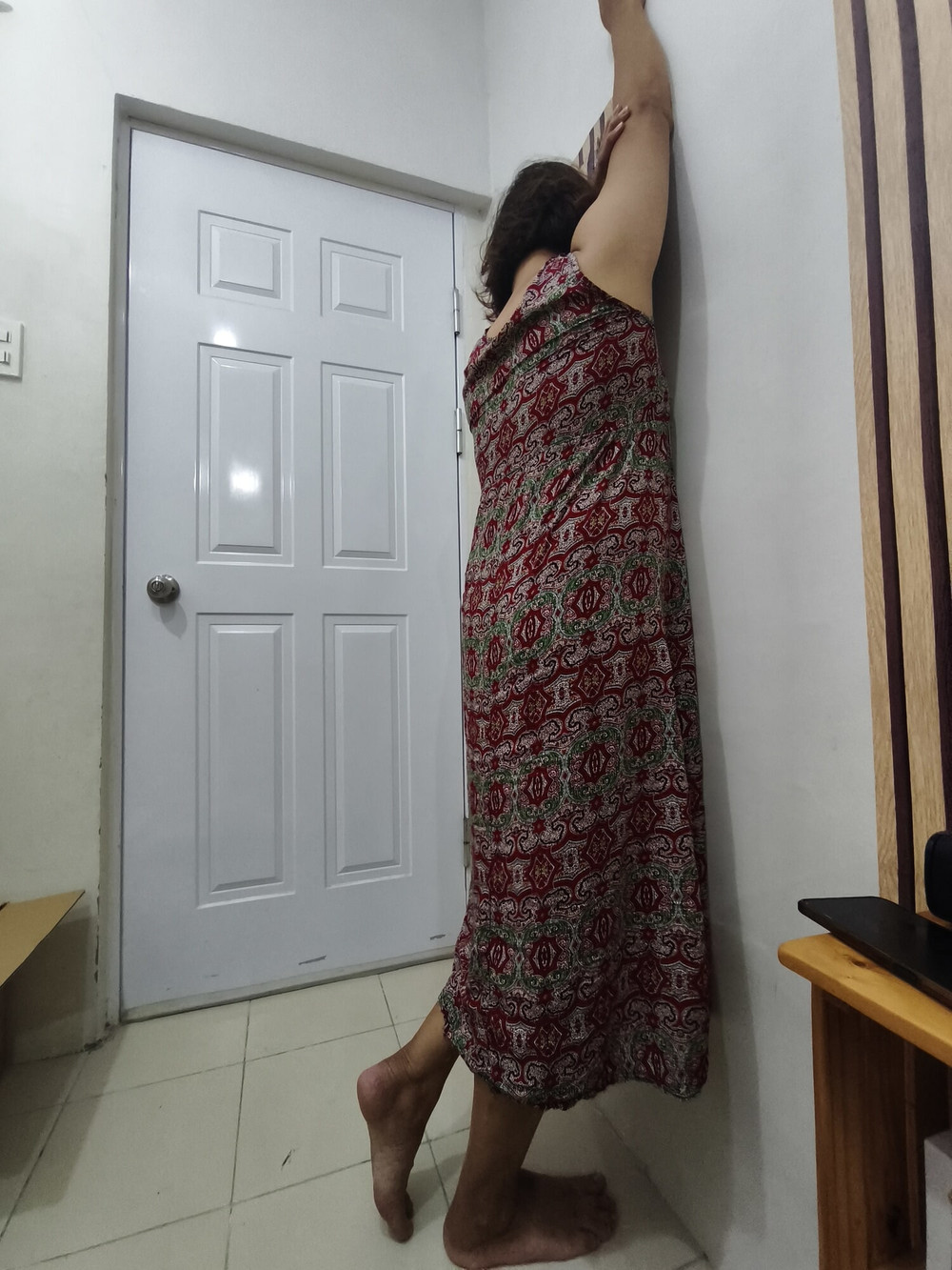 Asian Hairy pussy at home waiting for customer #7