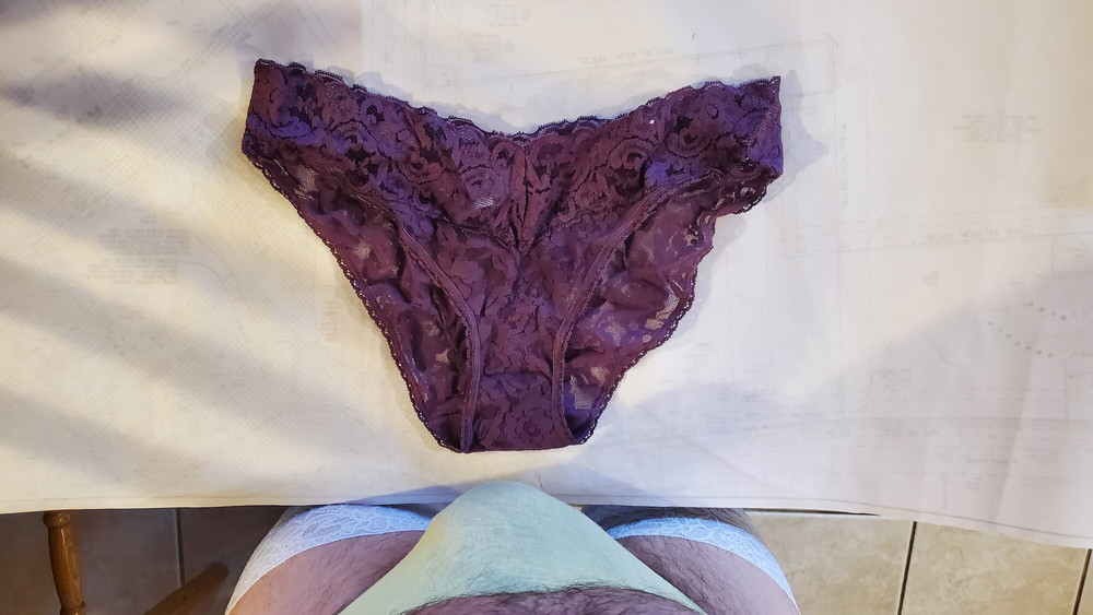 Me with borrowed panties #28