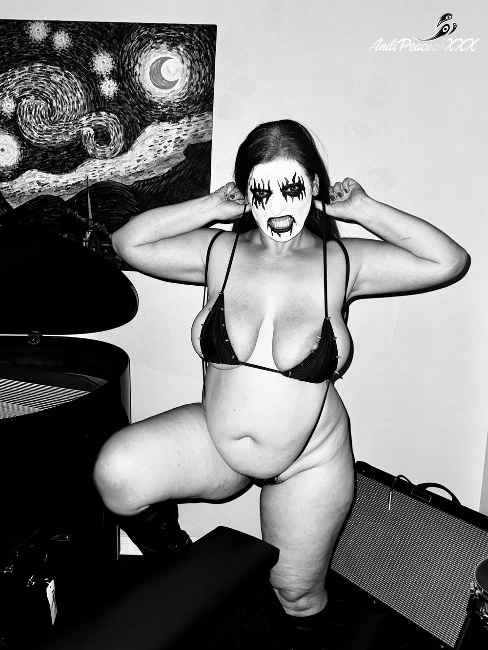 Black Metal Bikini #33