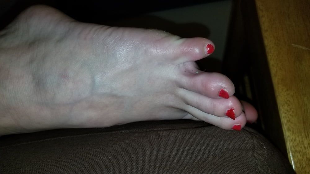 Jens red toes & soles #5