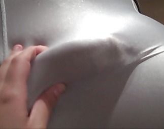 Footjob and Handjob in Spandex #10