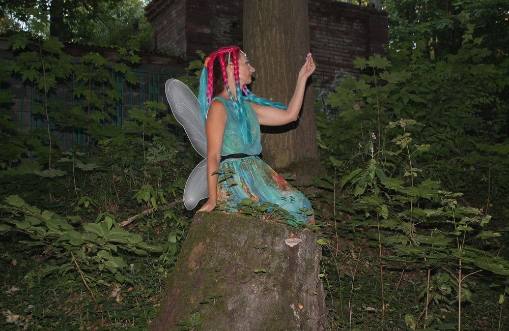 Fairy near the tree #17