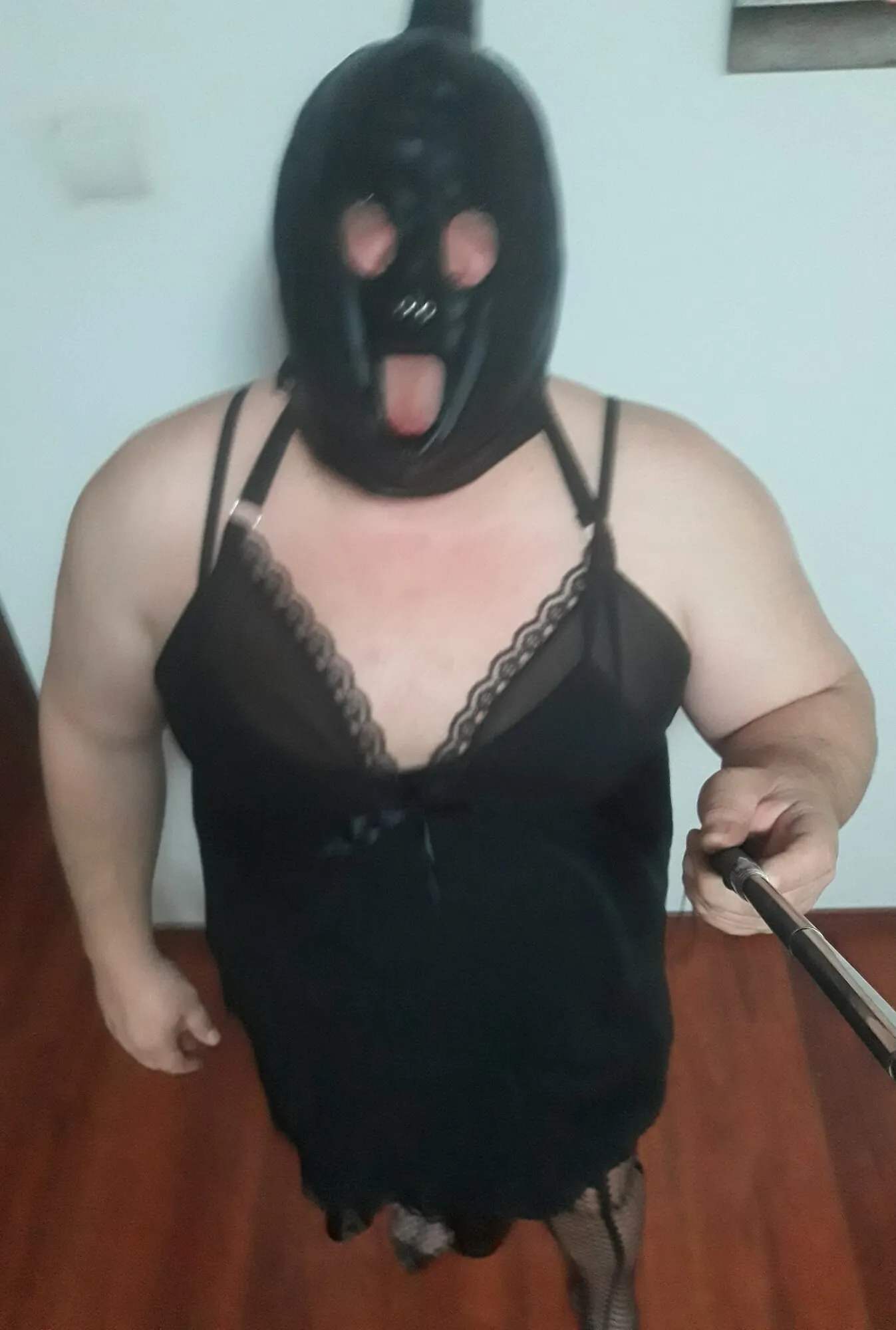 Masked and dressed in Black #38