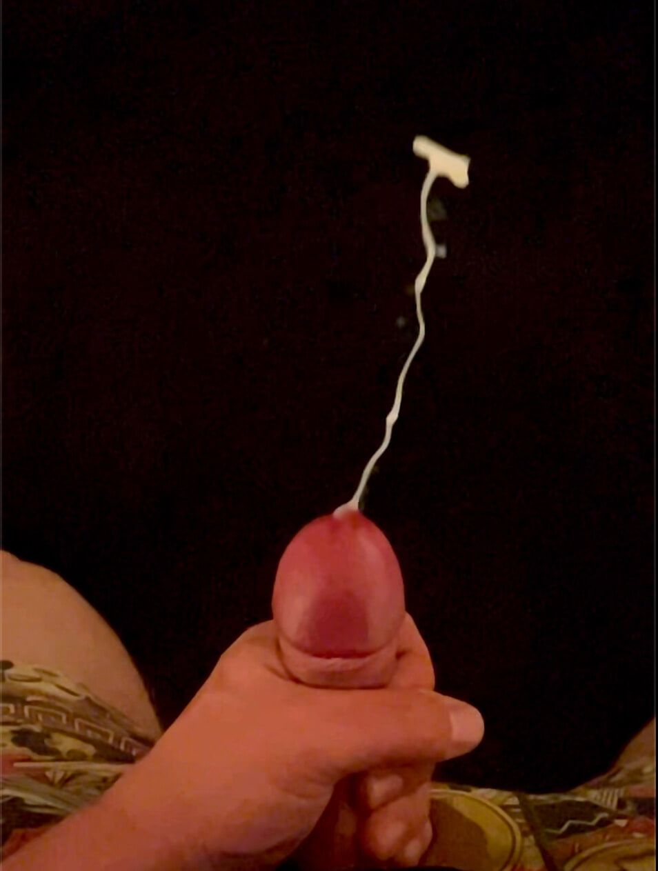 My cock photographed while cumming #4