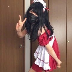 Maid clothes crossdressing