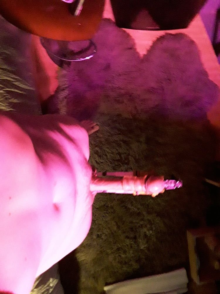 Big Cock pumping and stretching  #33