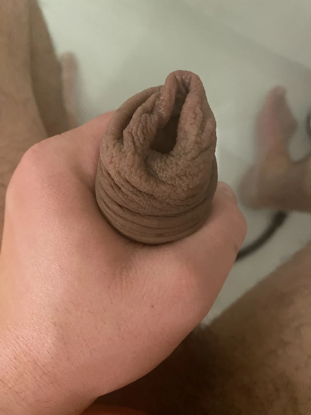 Foreskin after stretching porn #6