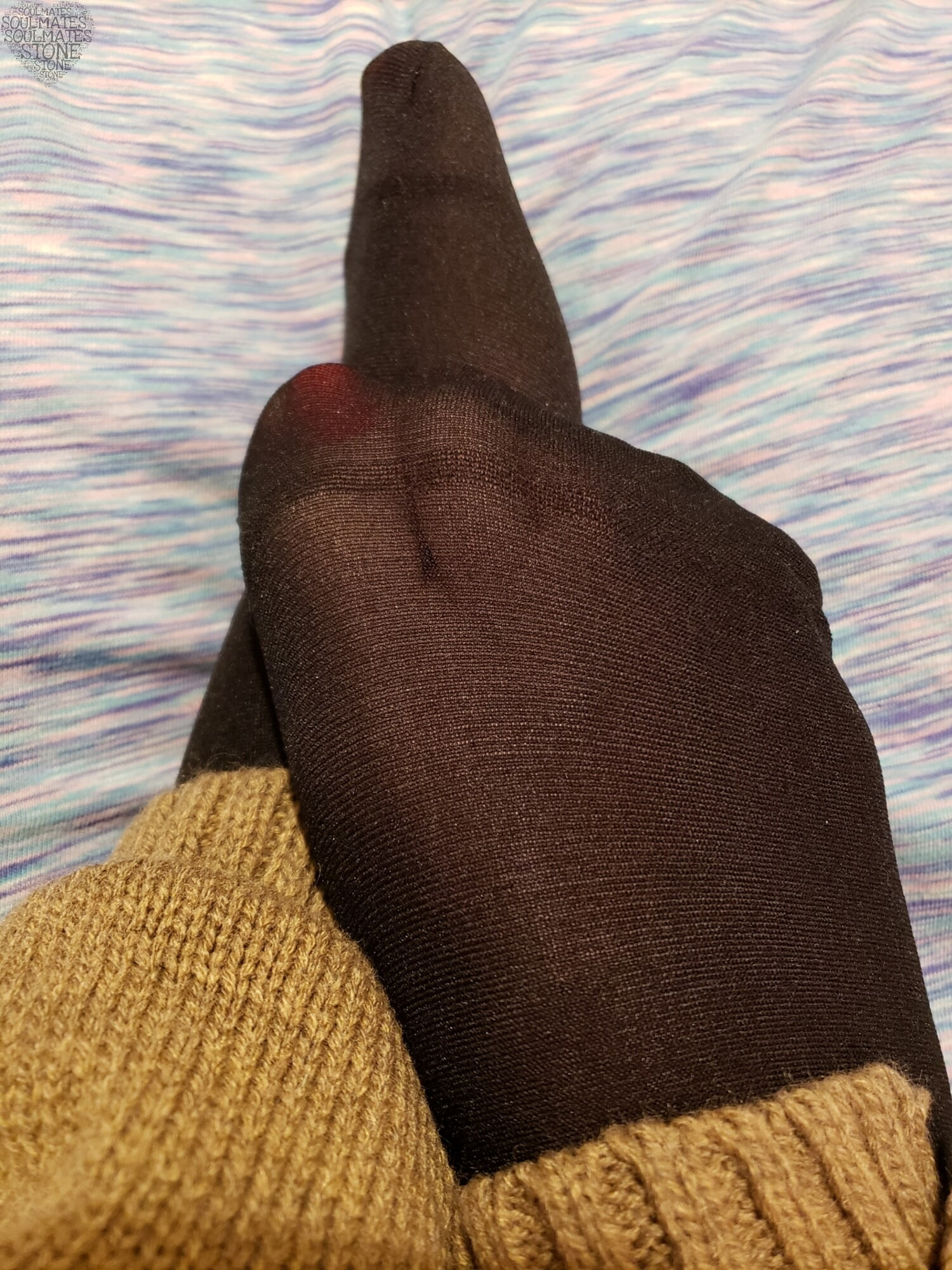 Black Stockings and Red Toes #7