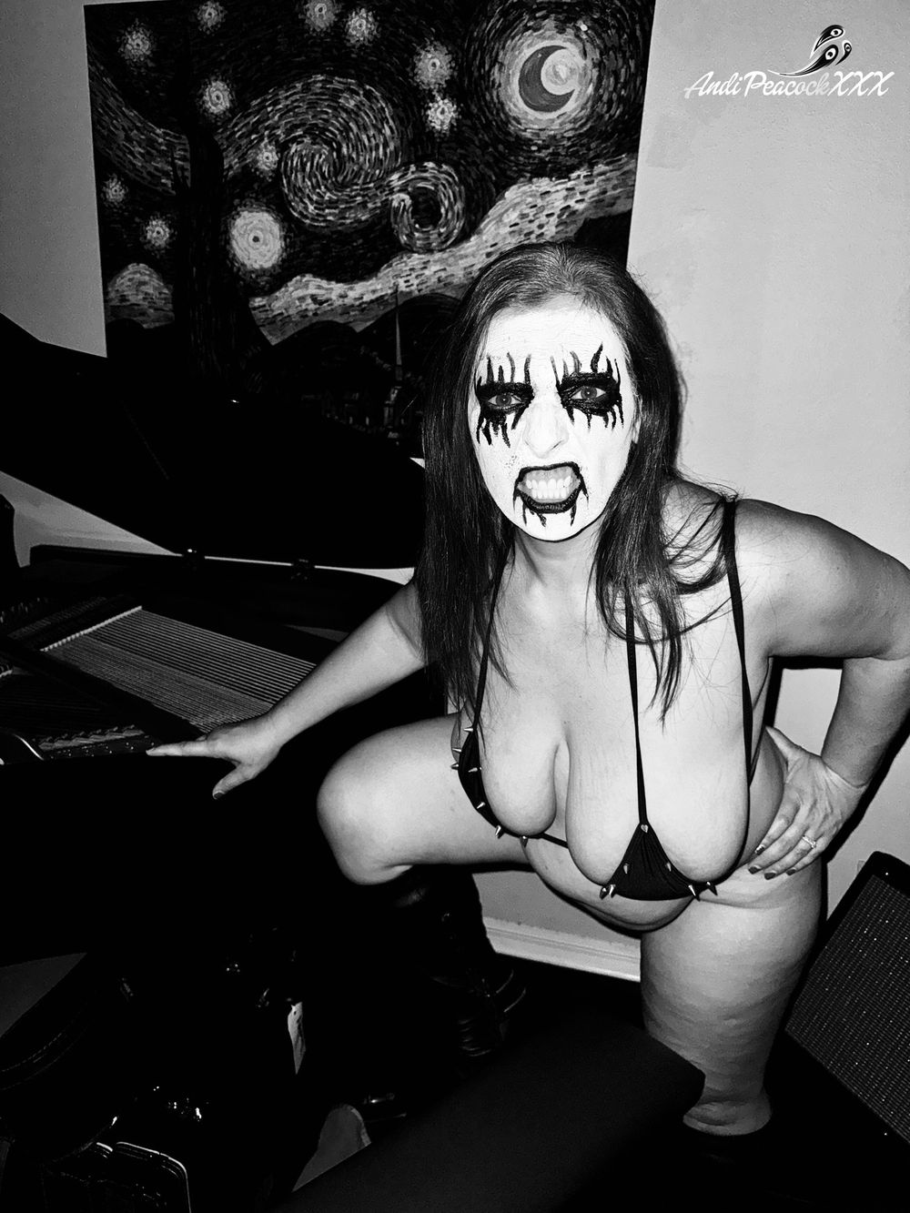 Black Metal Bikini #28