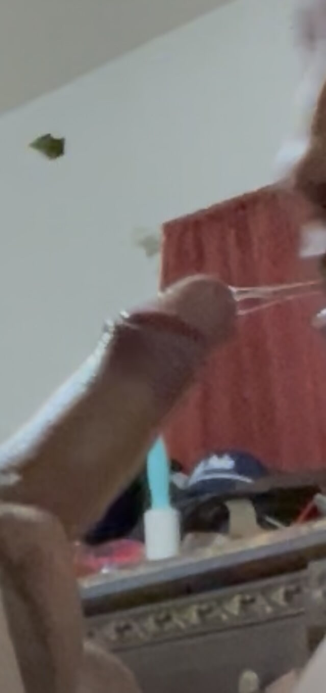 Sucking my cock