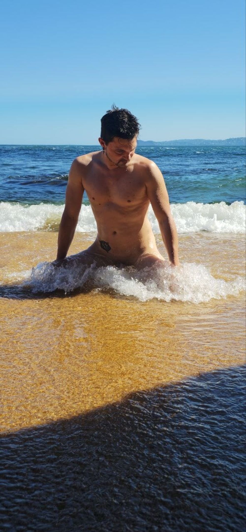 Flroian Johannes Mueller nude at the beach #18