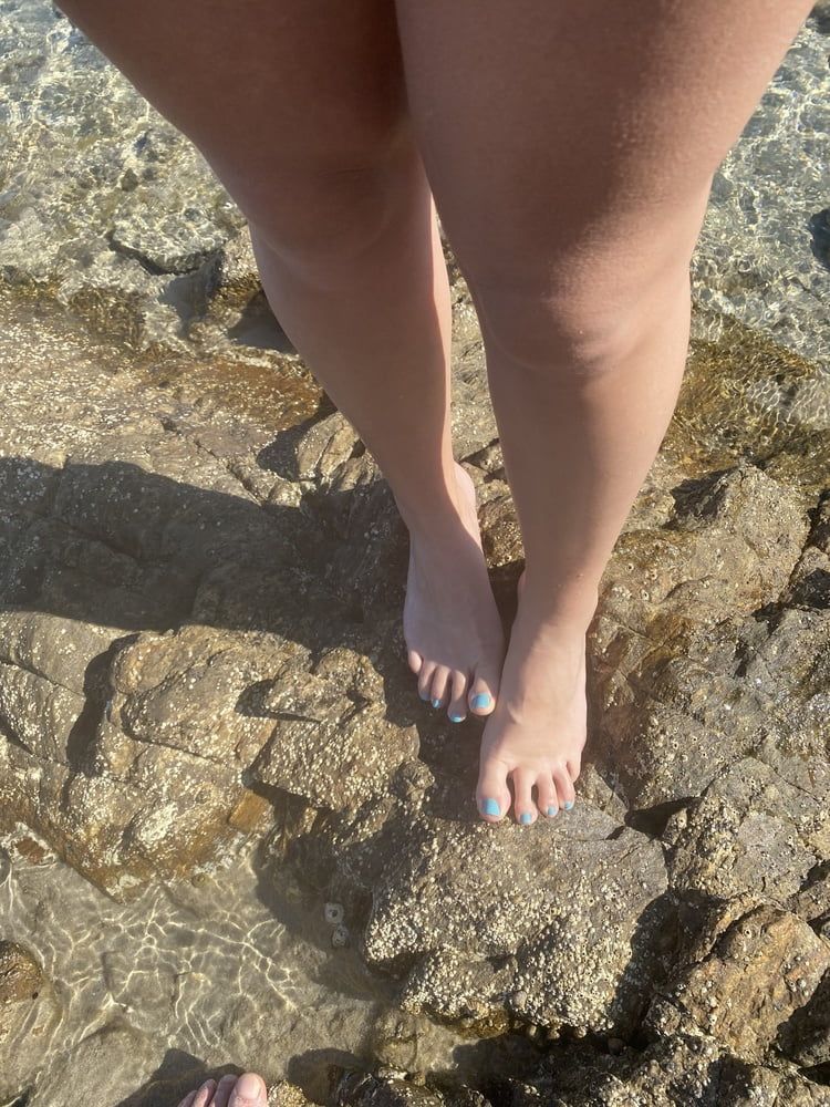 Feet sandals beach #4