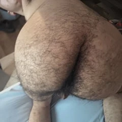 Big hairy ass