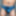 Blue satin panties