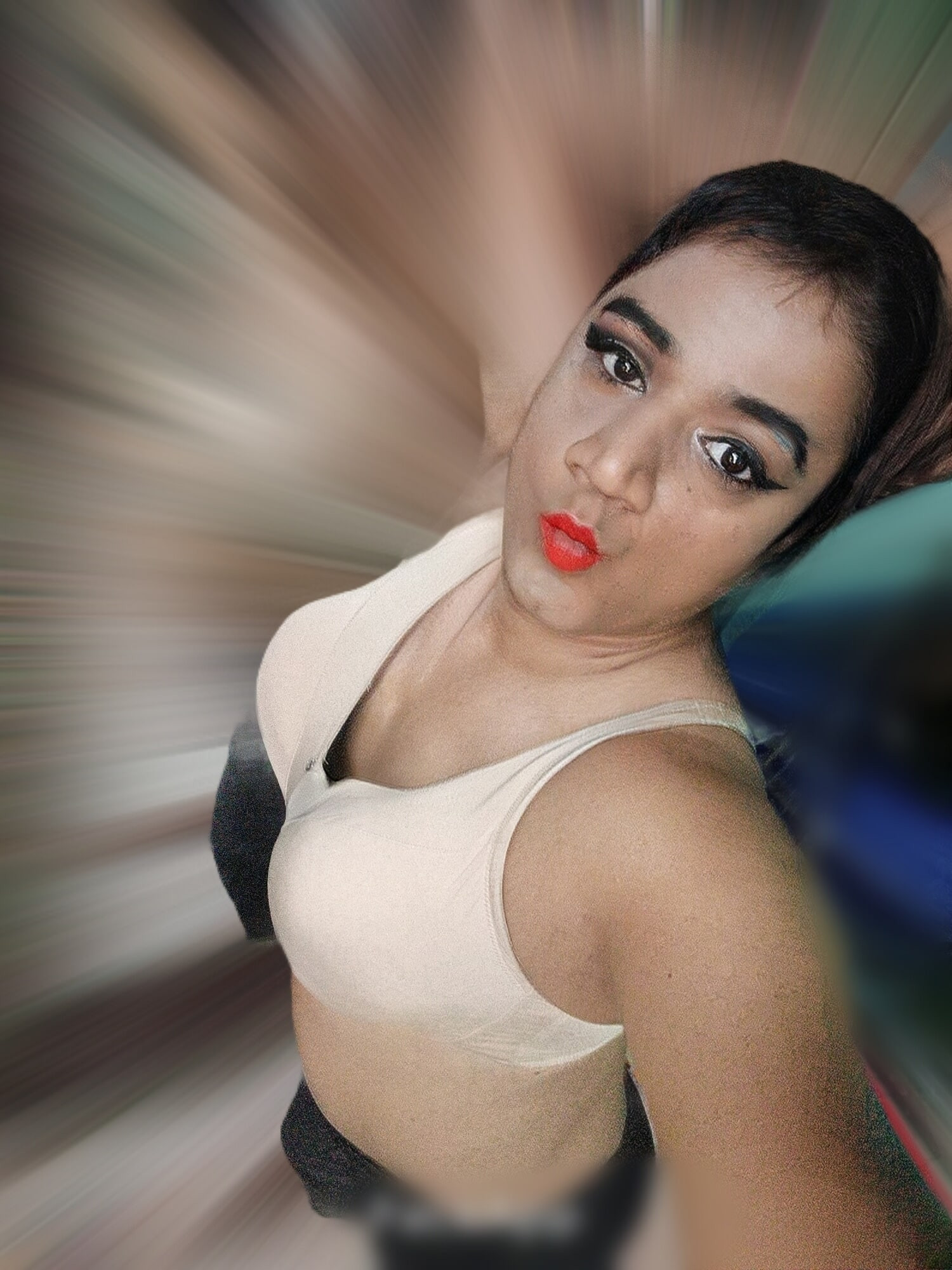 Horny crossdresser