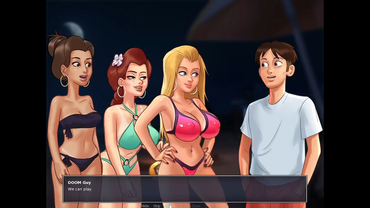 Hottest scenes with Becca in Summertime Saga #7