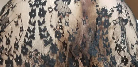 sexy bbw see thru black dress         