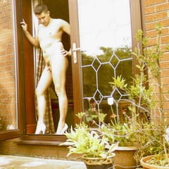 Naked in White Heels