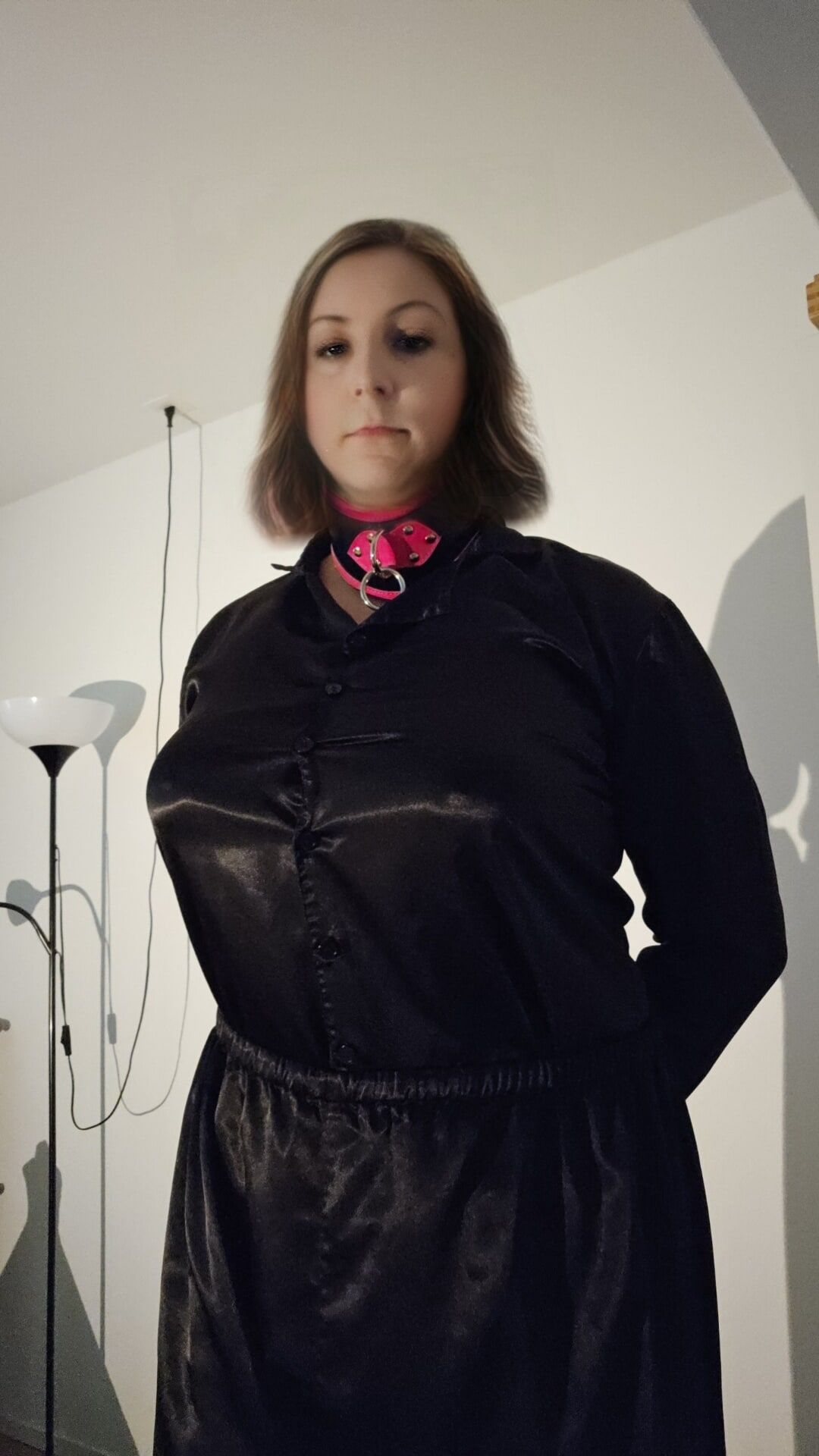 My new satin outfit
