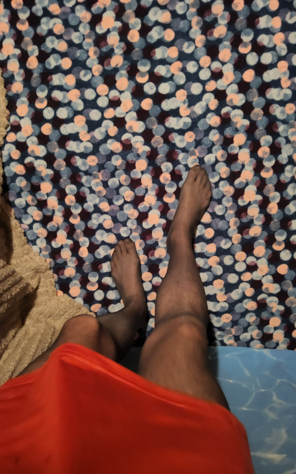 Teasing in My Black Stocking #11