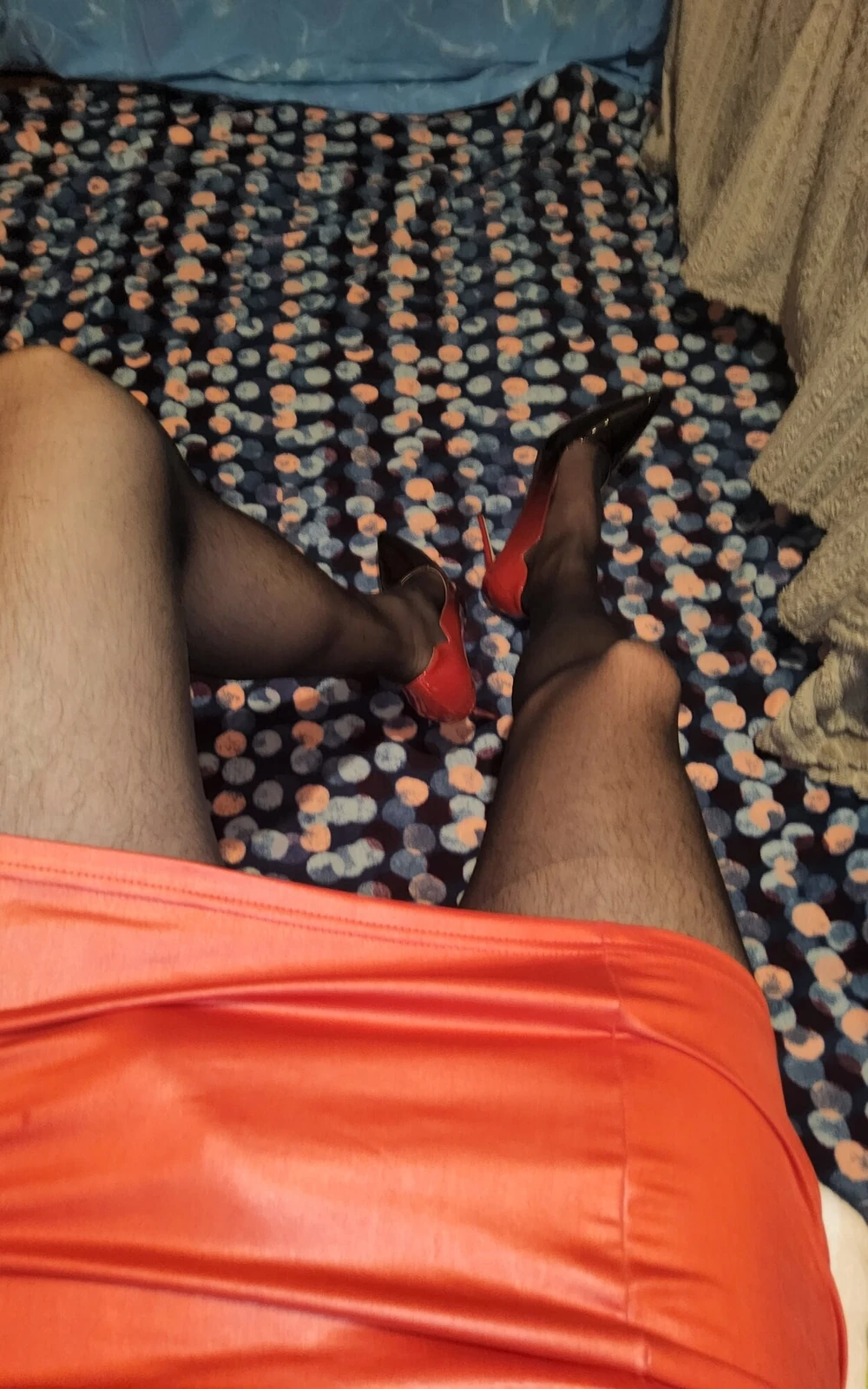 Teasing in My Black Pantyhose #5