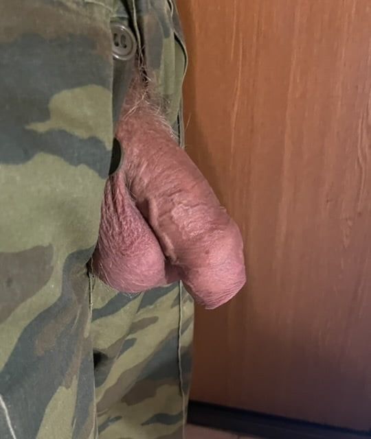 Military Uniform unleashed thick Russian dick #4