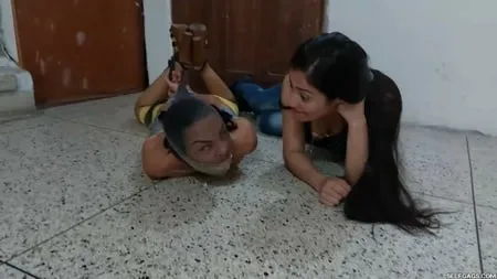 young fashion model turned humiliated bondage slave by milf         