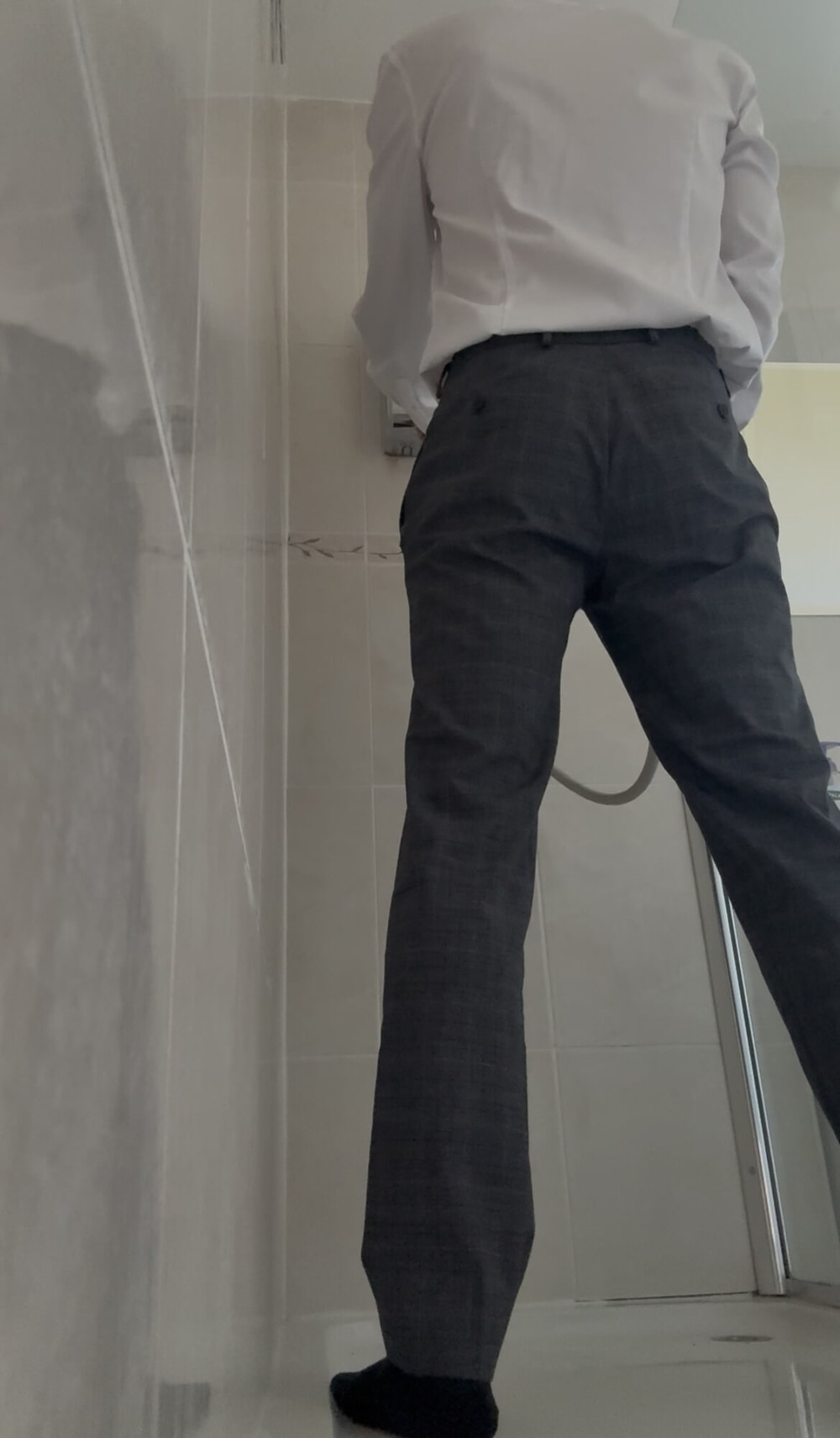 prostate_play - business man showering and trans doll fun #6