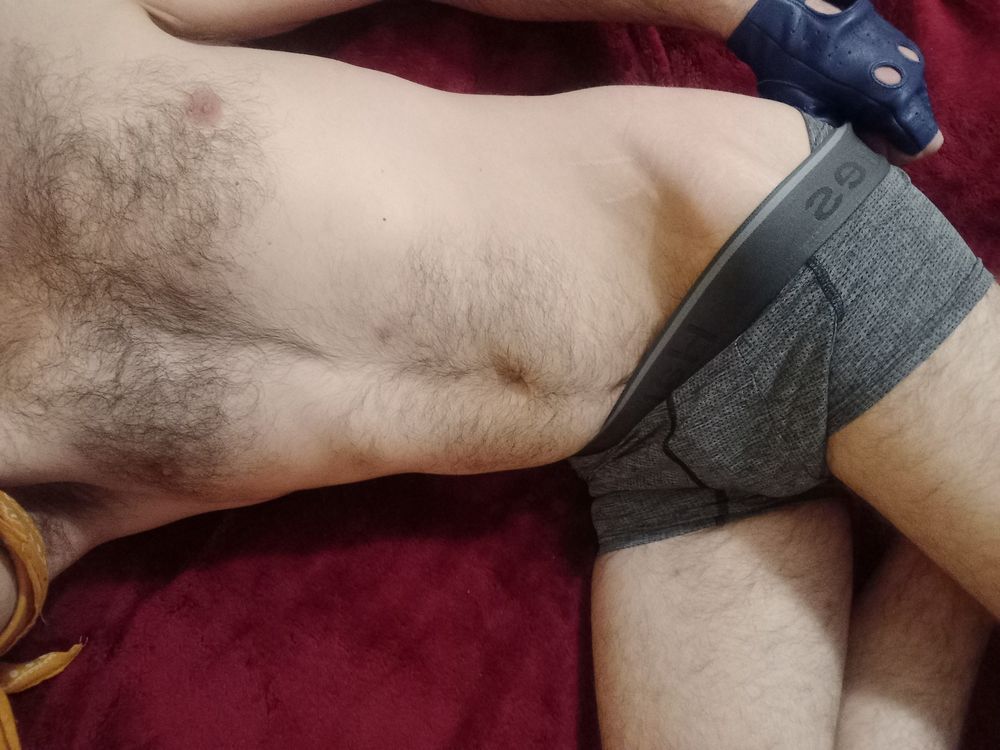 Puppers Showing off in underwear...again #54