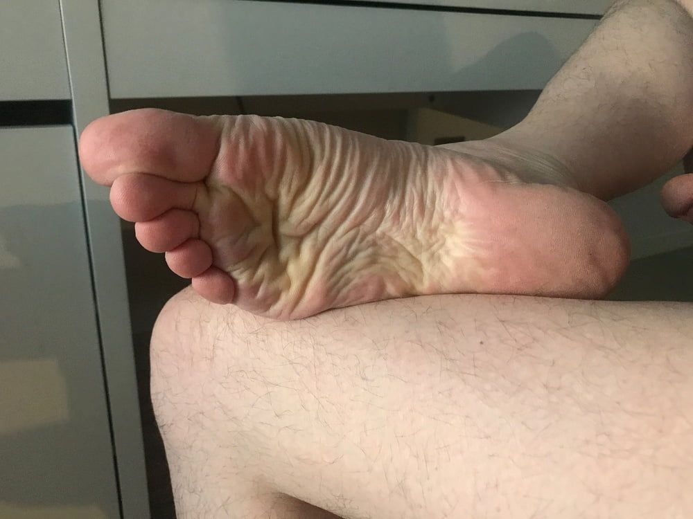 My cock and feet #12