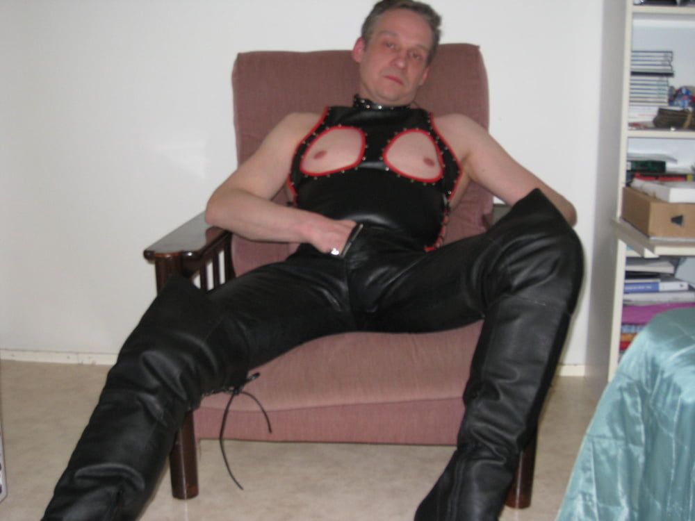 Leather gay from Finland #9