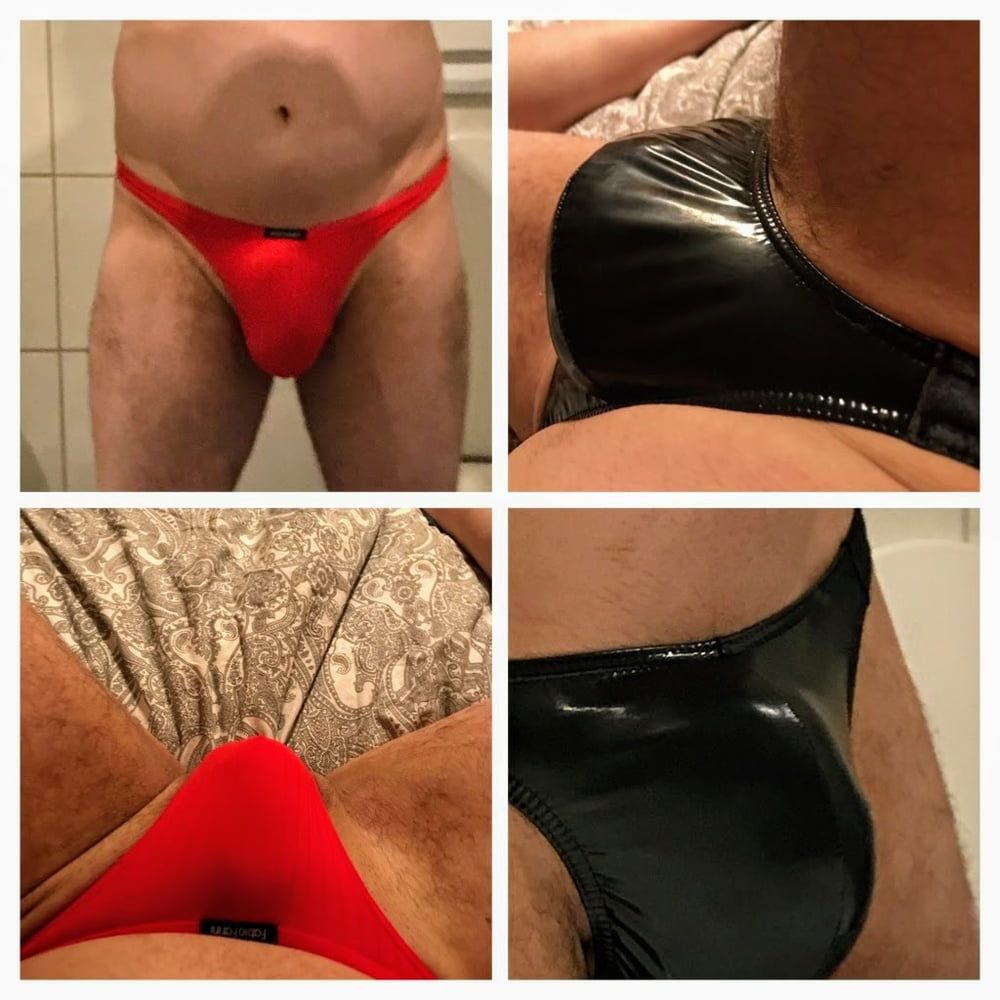 We love wet, oily wetlook latex looks and hot lingerie #46