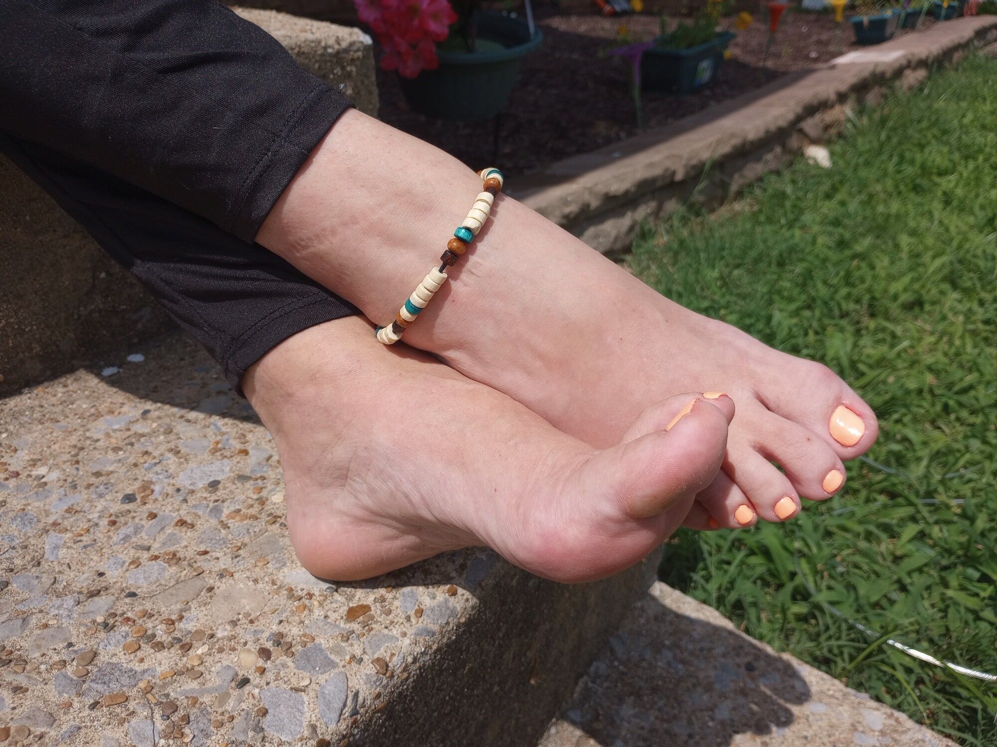 Showing Off Her Anklet 2 #3