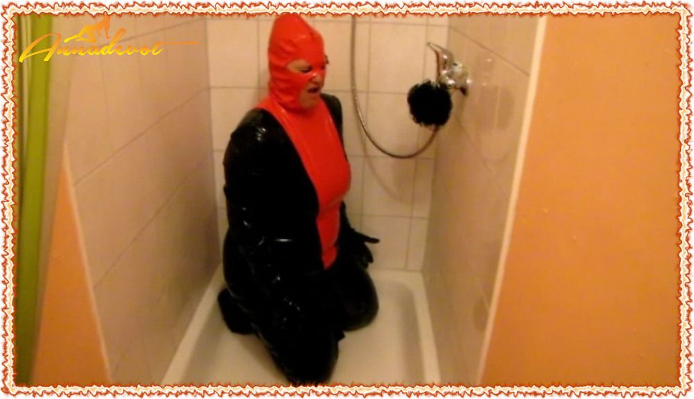 Annadevot - punished in a latex suit #5